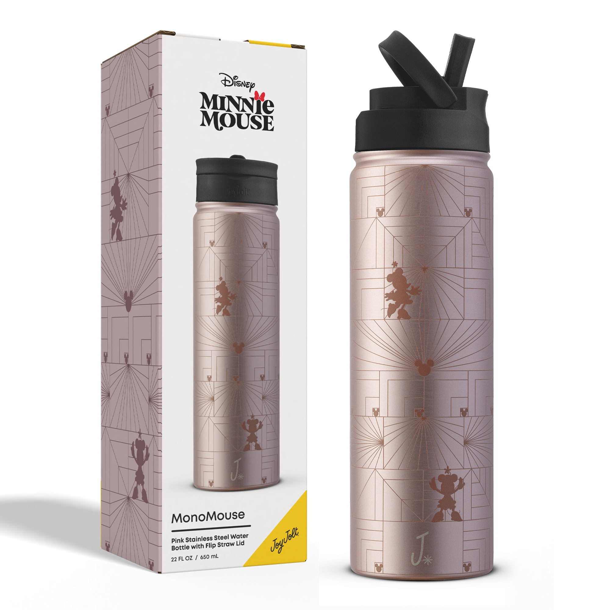 Disney Minnie Mouse MonoMouse Stainless Steel Water Bottle