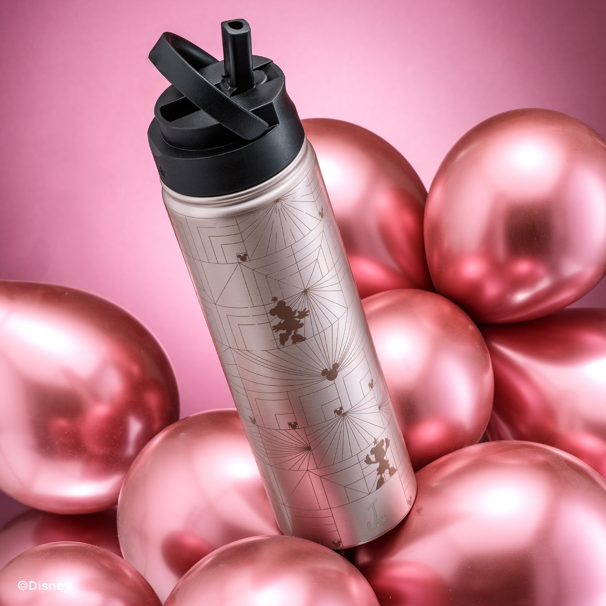 Disney Minnie Mouse MonoMouse Stainless Steel Water Bottle