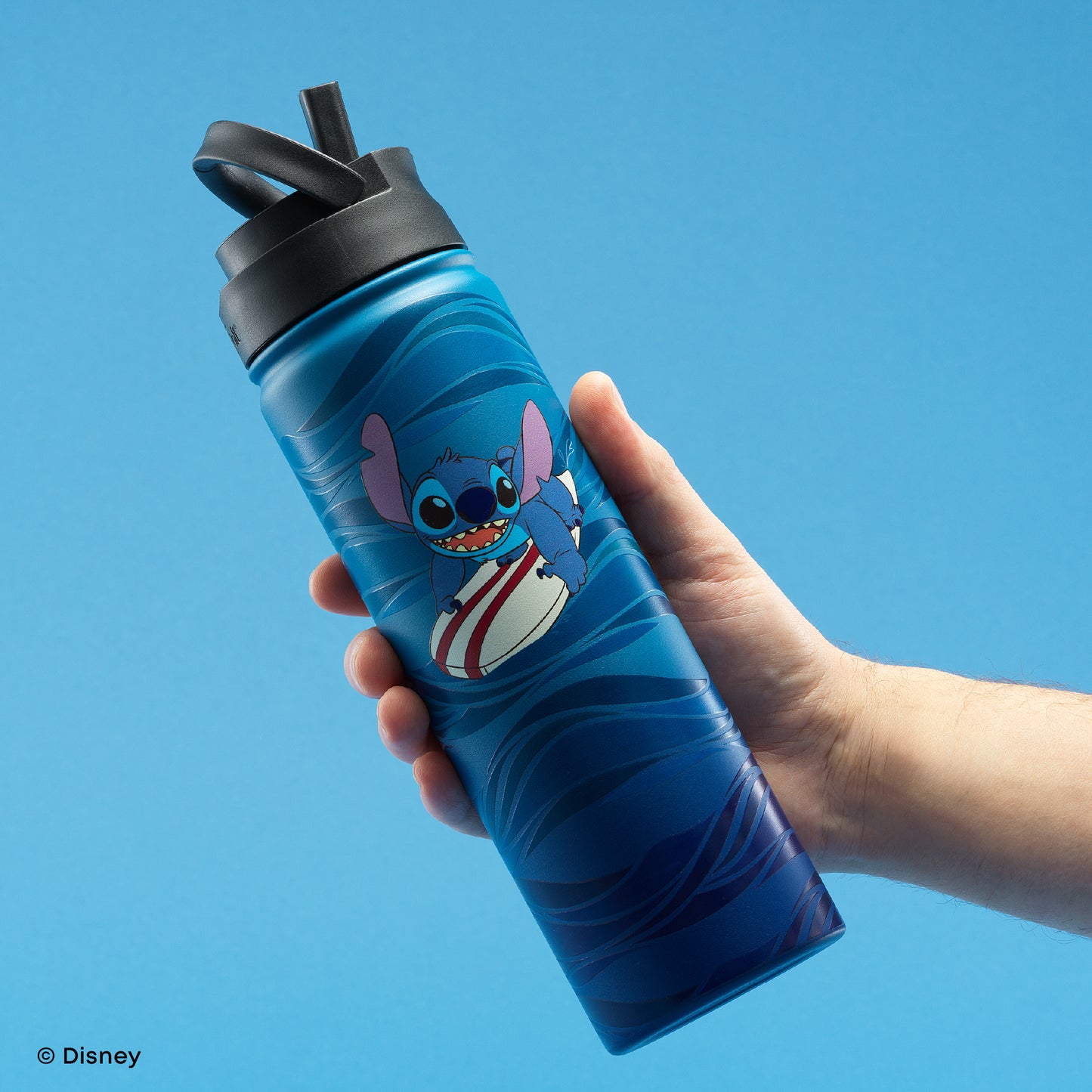 Disney Stitch Surf’s Up Stainless Steel Water Bottle