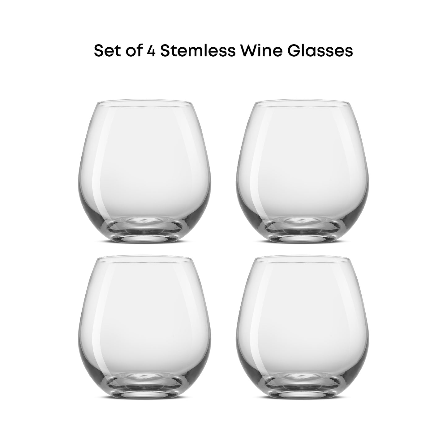 Spirits Stemless Wine Glasses