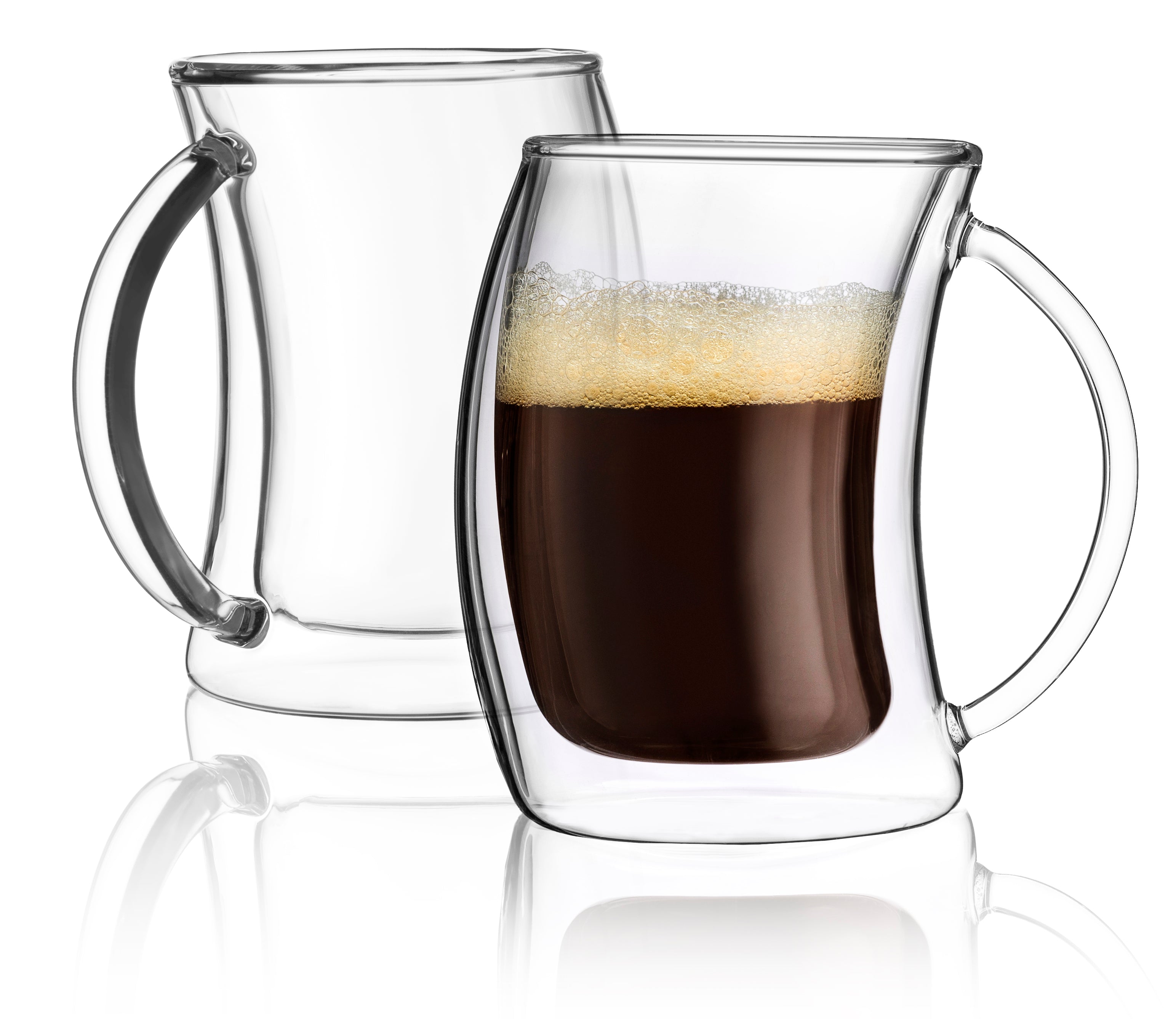 Caleo Double Wall Coffee Glasses
