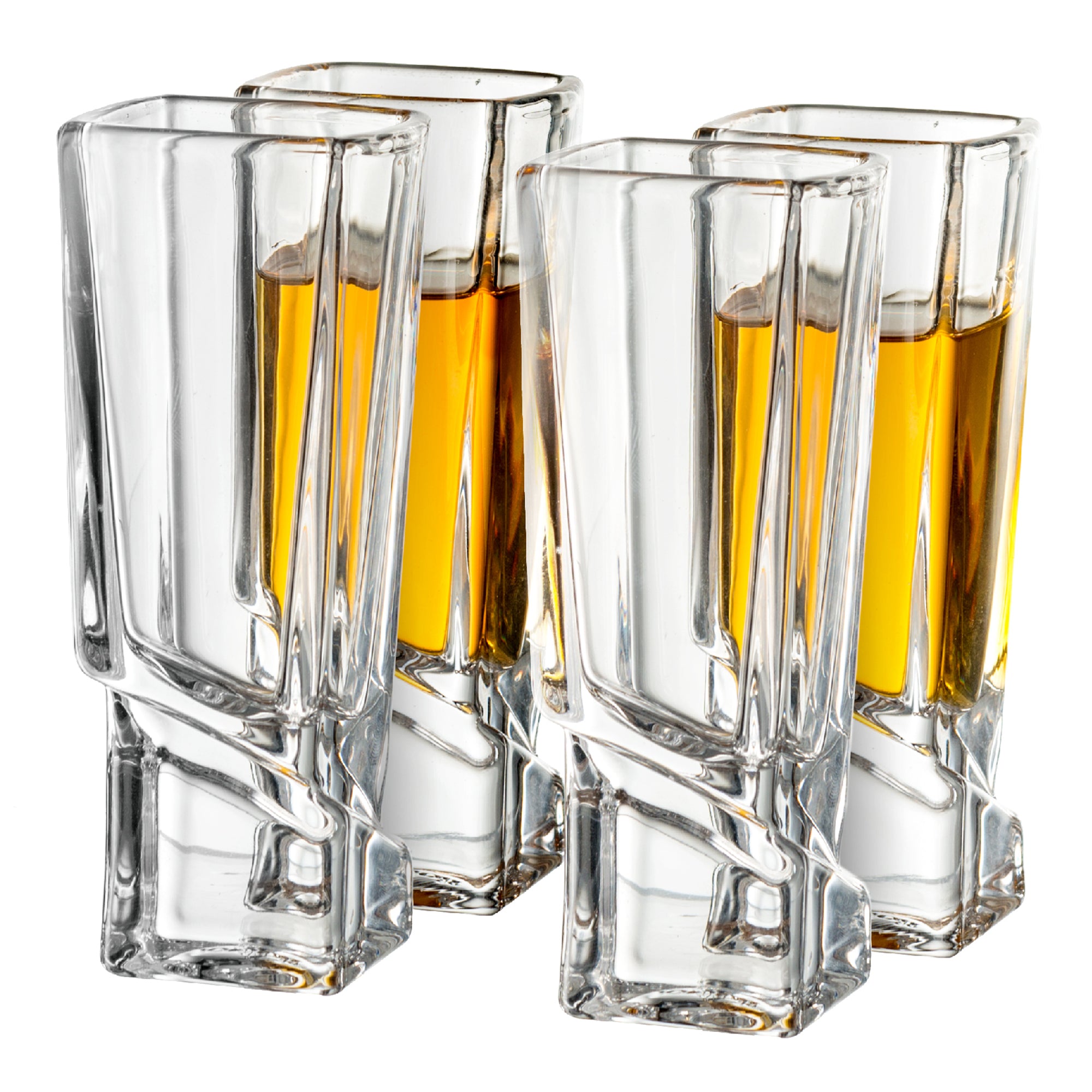 JoyJolt Carre Shot Glasses - Thumbnail 5
