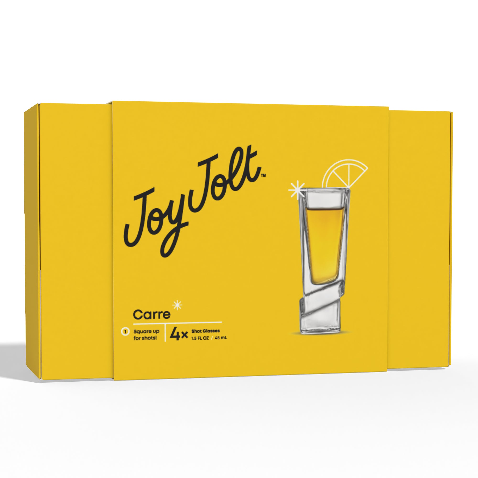 JoyJolt Carre Shot Glasses - Thumbnail 2
