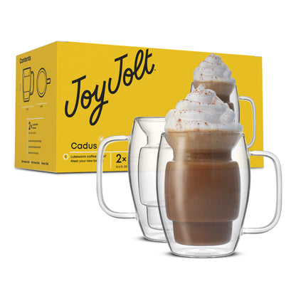 Cadus Double Wall Glasses, 15.5 oz