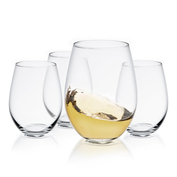 Spirits Stemless Wine Glass Set of 8 / White Wine