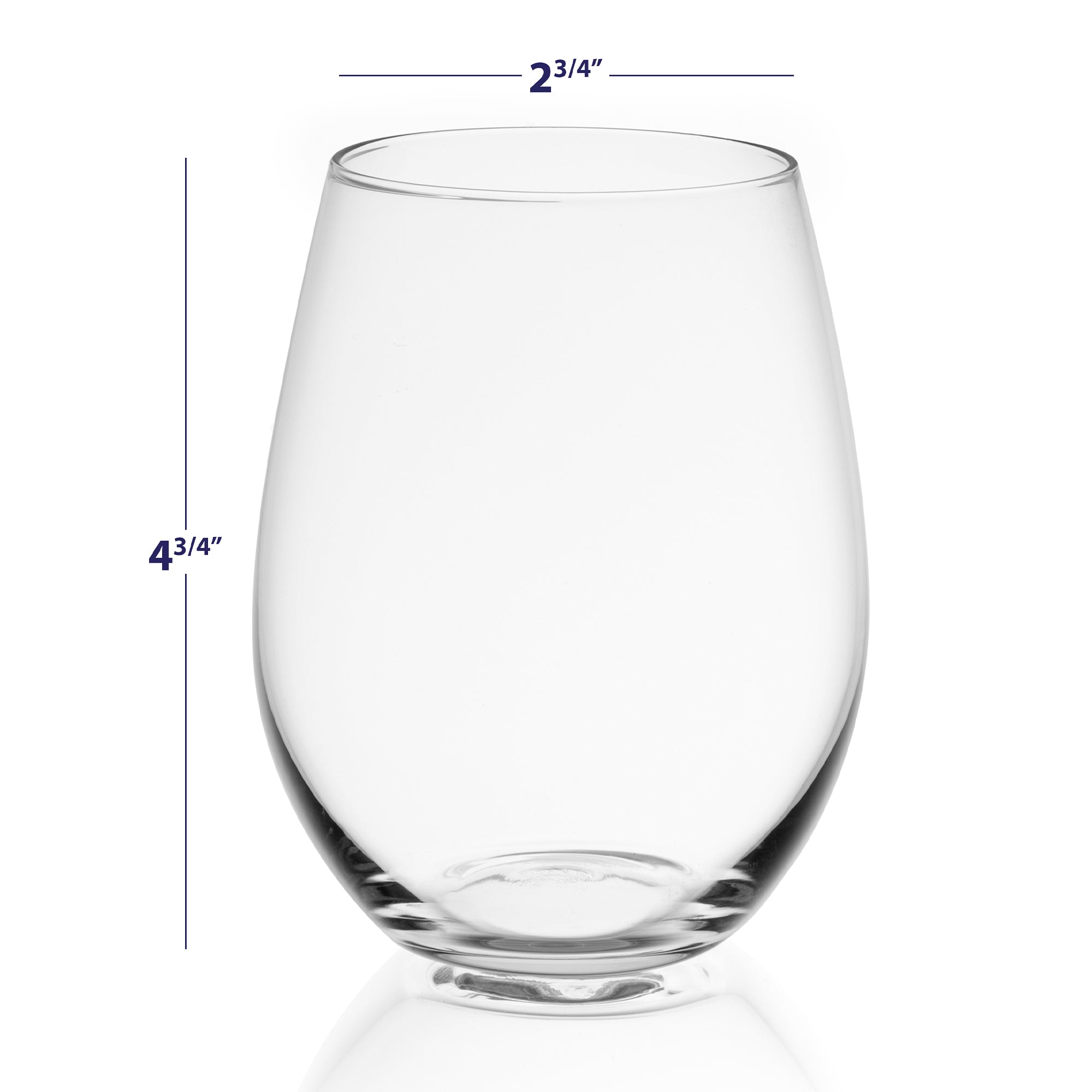 Spirits Stemless Wine Glass Set