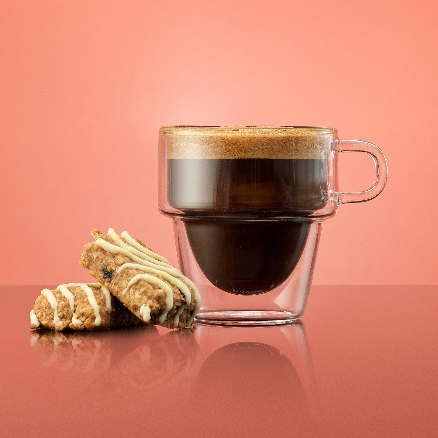 Stoiva Double Wall Espresso Glasses, 5 oz