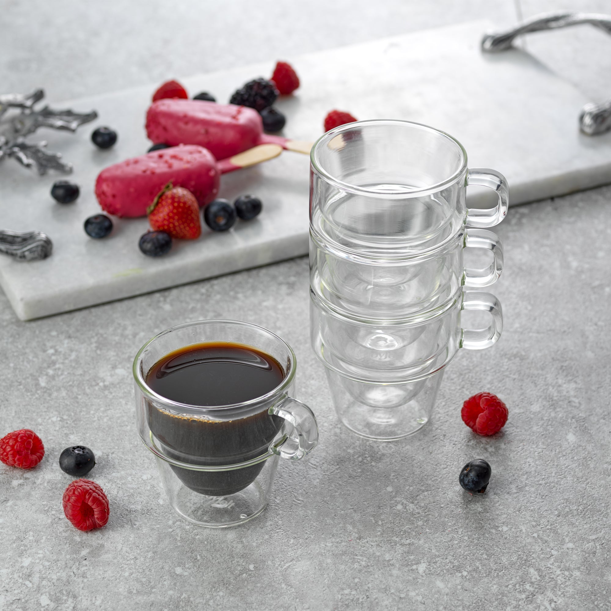 Stoiva Double Wall Espresso Glasses