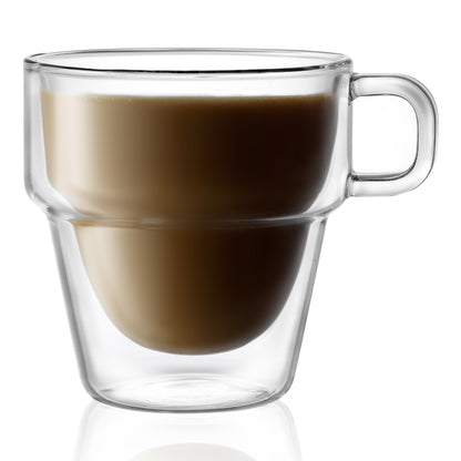 Stoiva Double Wall Glasses, 11.5 oz