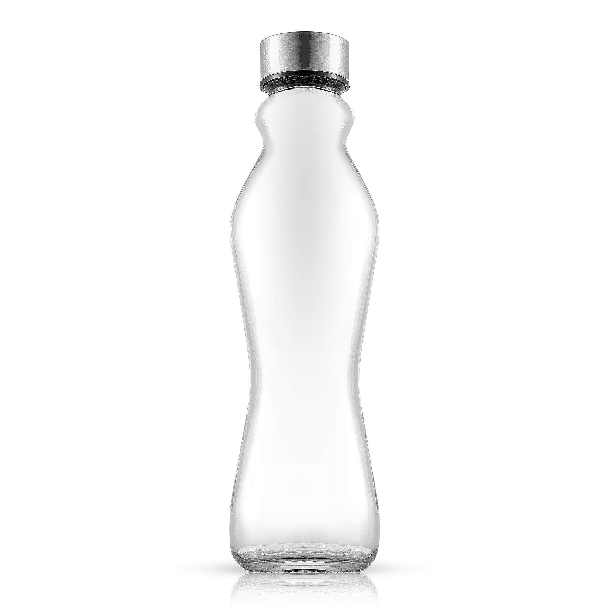 Spring Glass Insulated Water Bottles with Stainless Steel Cap