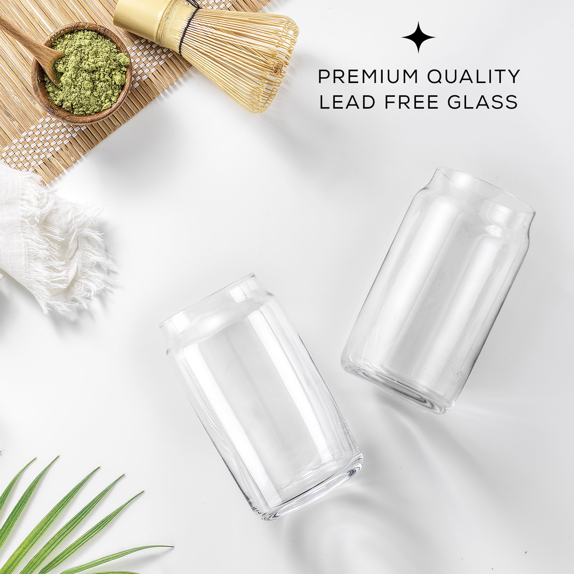 Can Shape Tumbler Drinking Glasses - Thumbnail 4