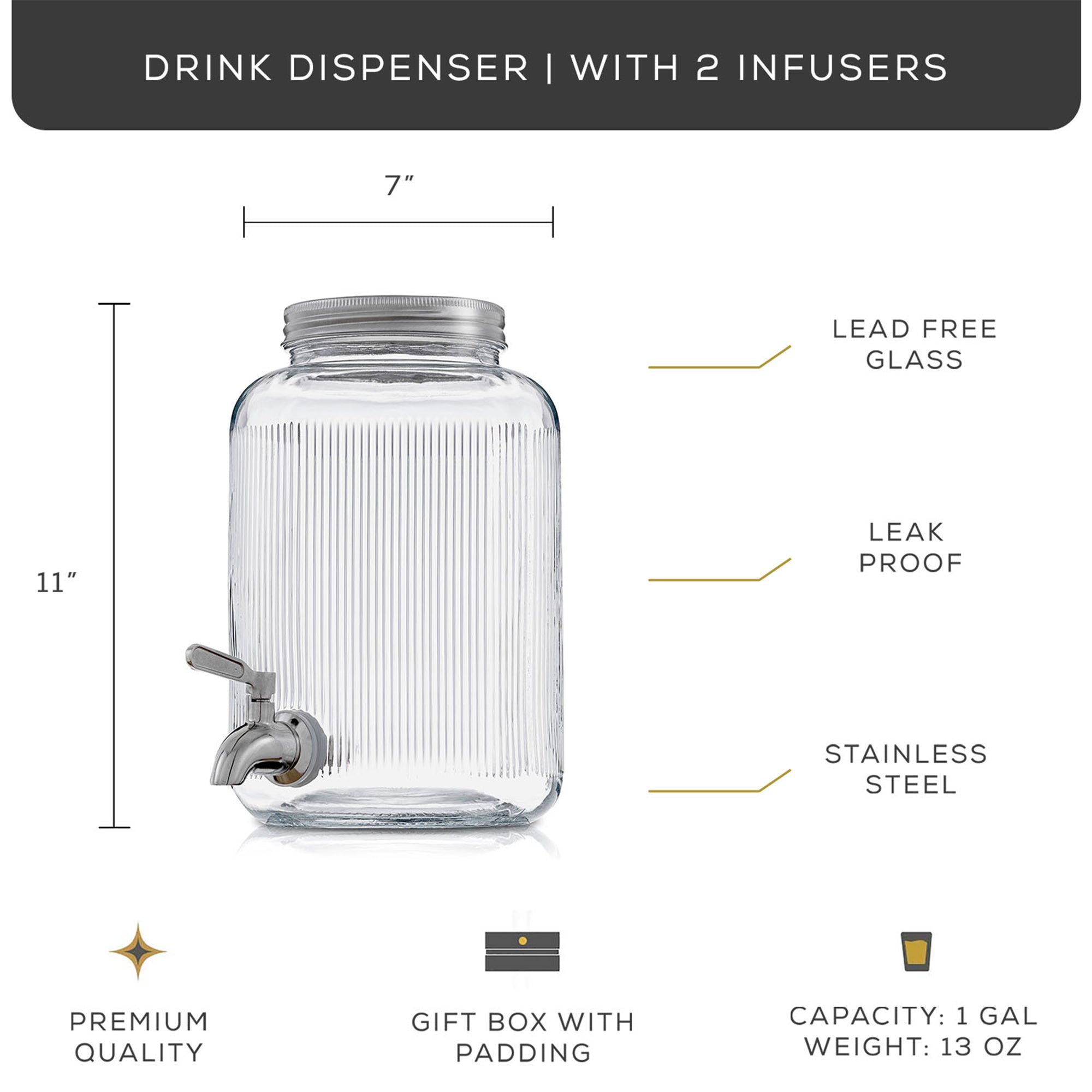 JoyJolt Drink Dispenser