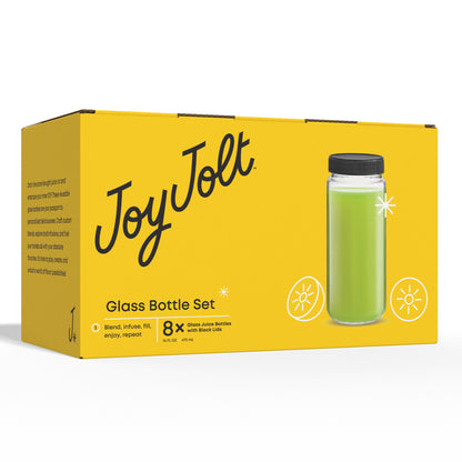 Glass Juice Bottles with Lids