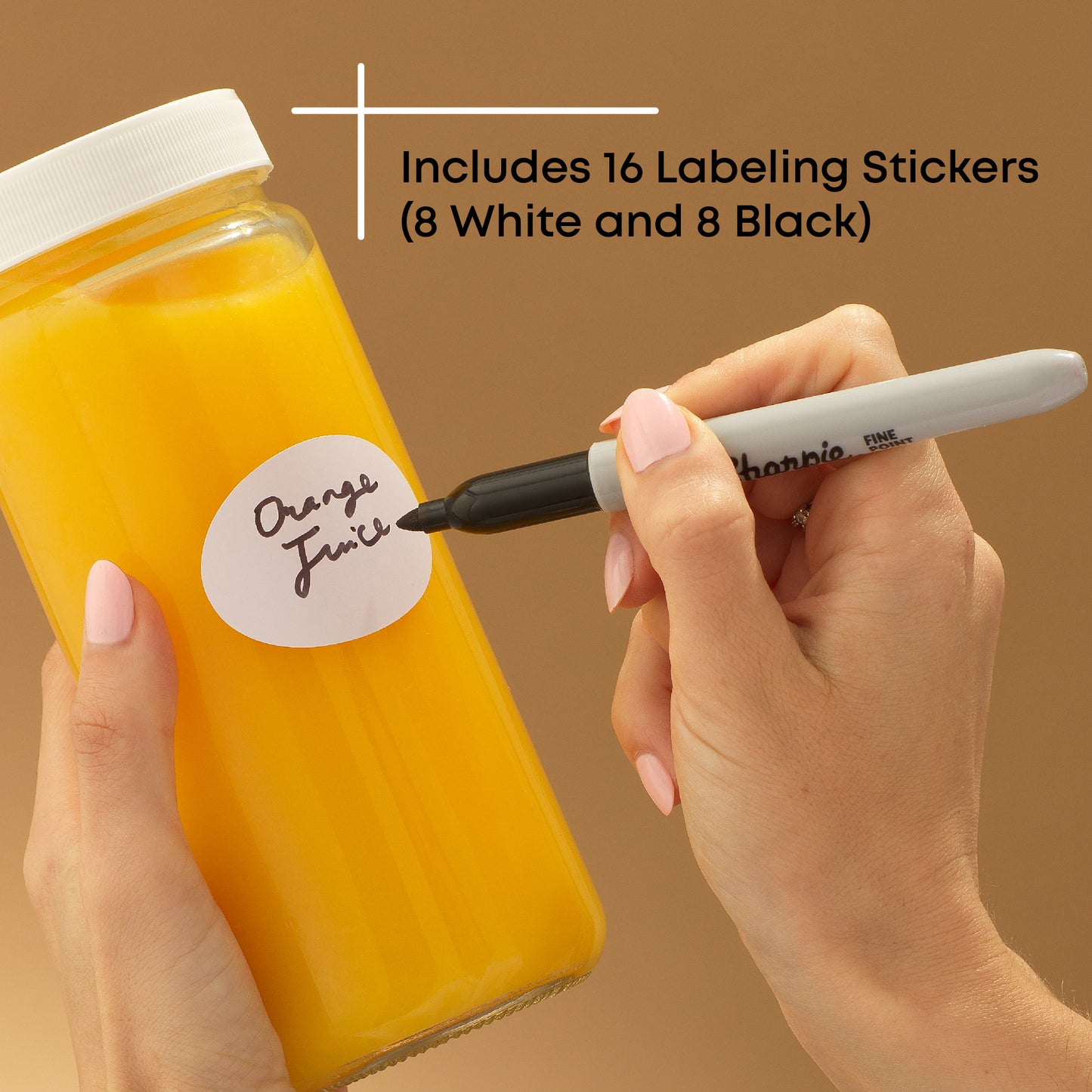 Glass Juice Bottles with Lids