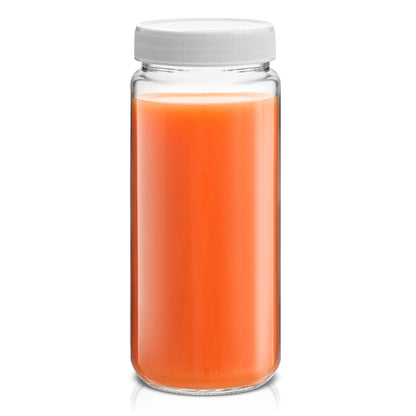 Glass Juice Bottles with Lids