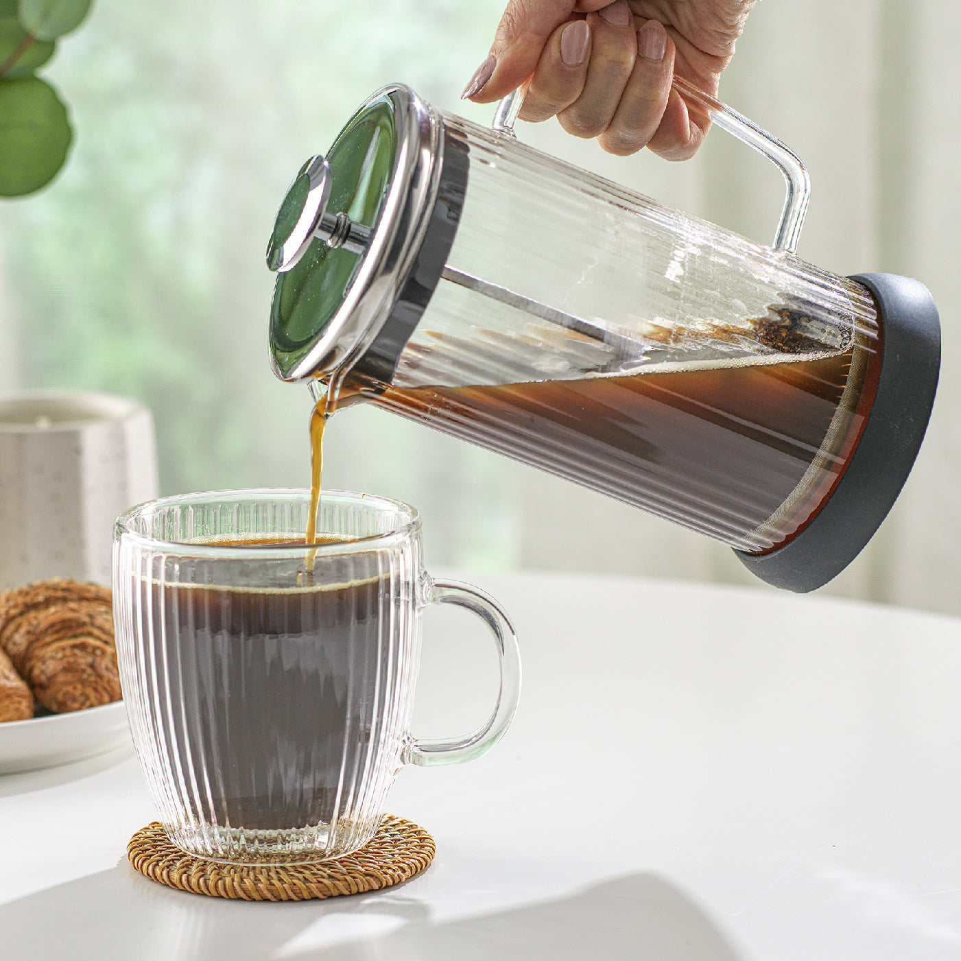 JoyJolt Fluted French Press
