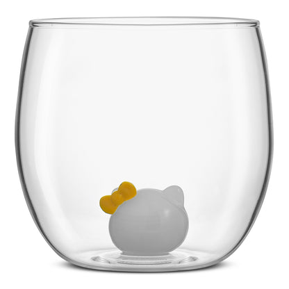 Hello Kitty® and Mimmy 3D Icon Short Drinking Glasses