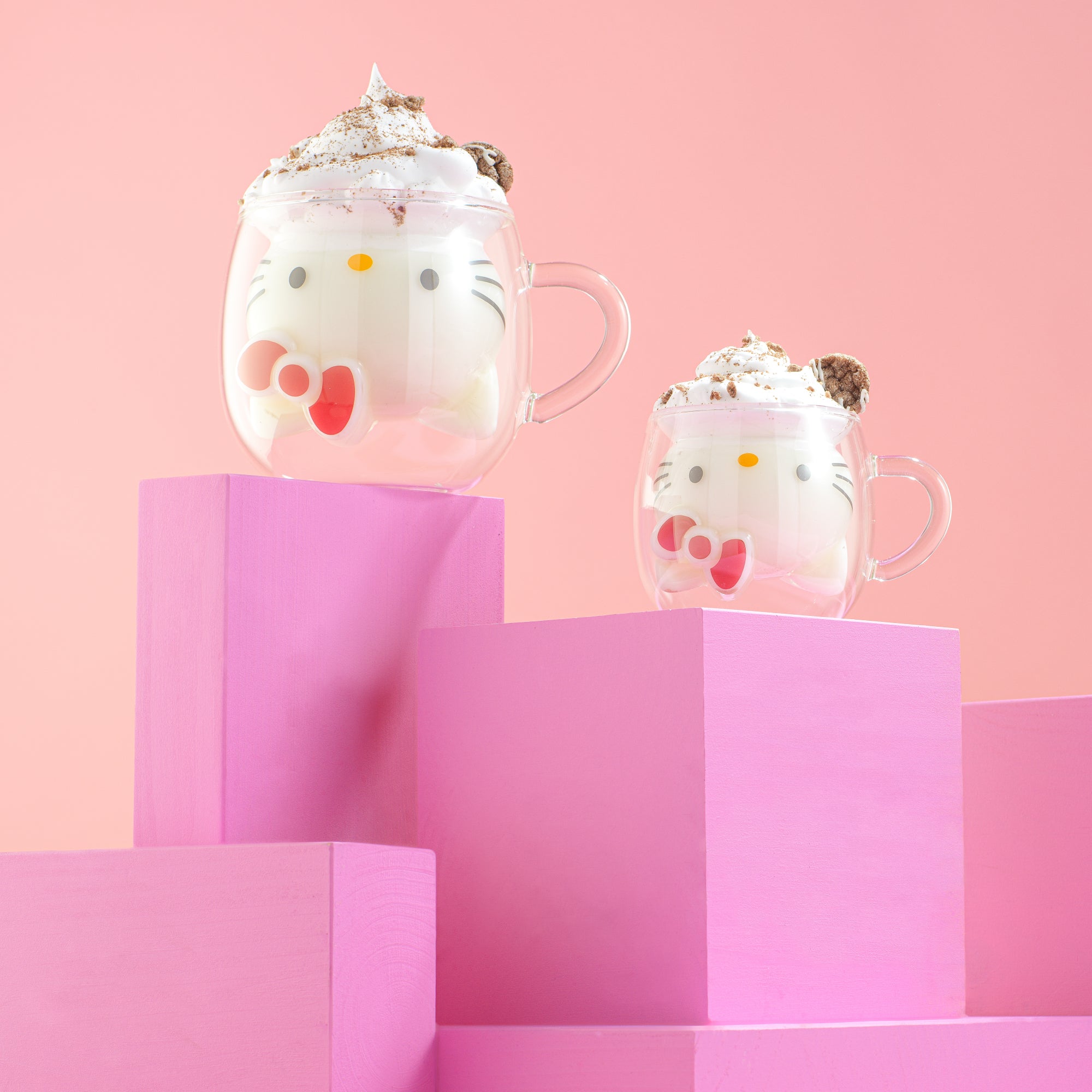 Hello Kitty® 3D Double Wall Coffee Mug | JoyJolt