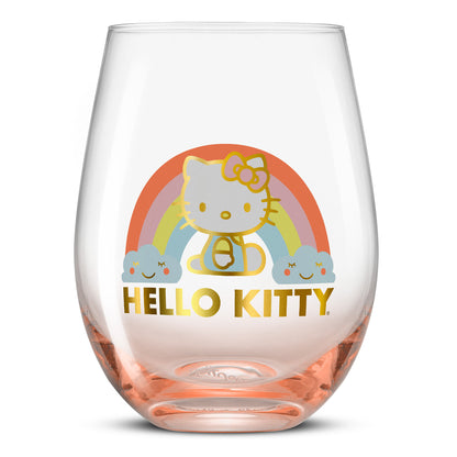 Hello Kitty® Sweet Rainbow Stemless Drinking Glasses
