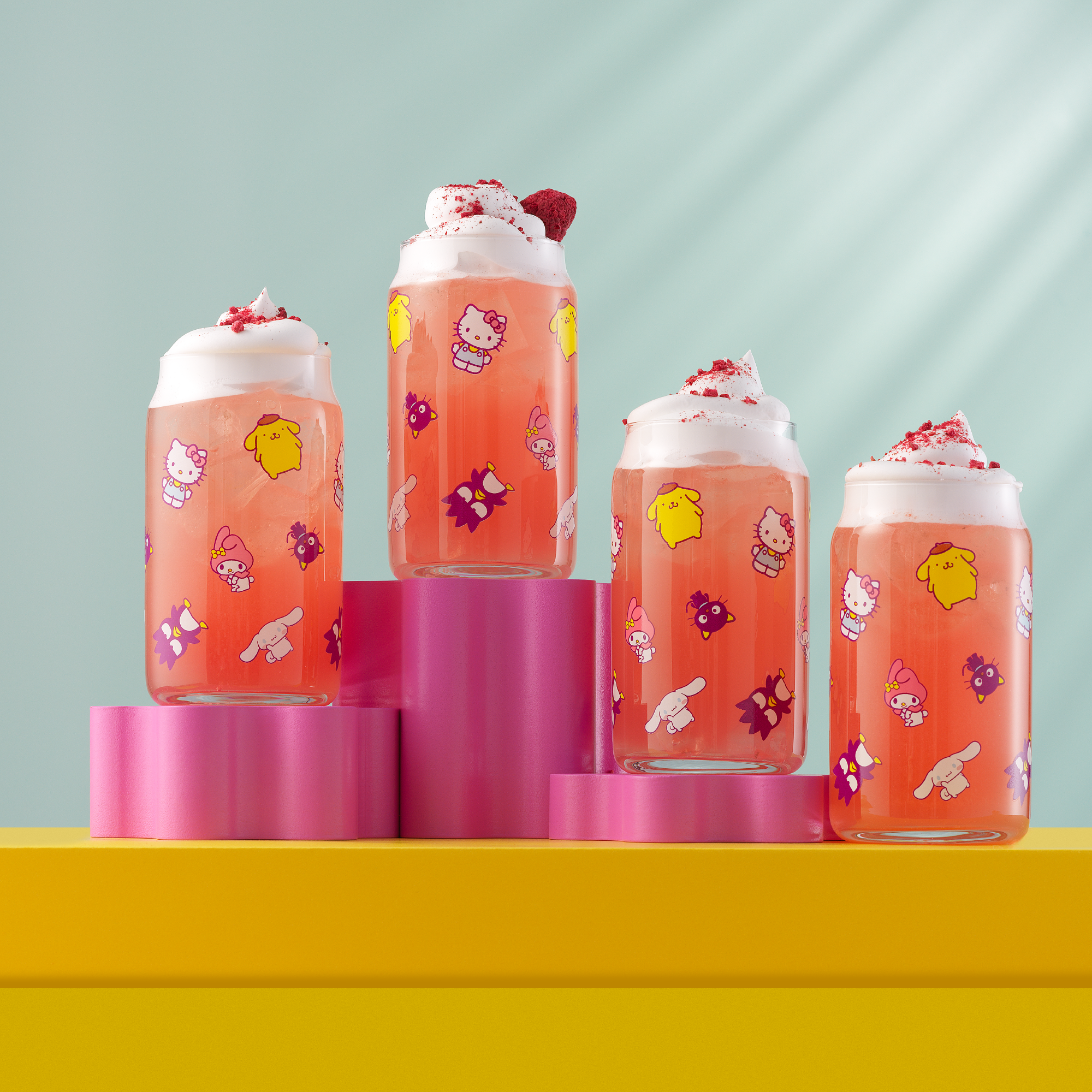 Hello Kitty® and Friends Daydream Tumbler Glasses