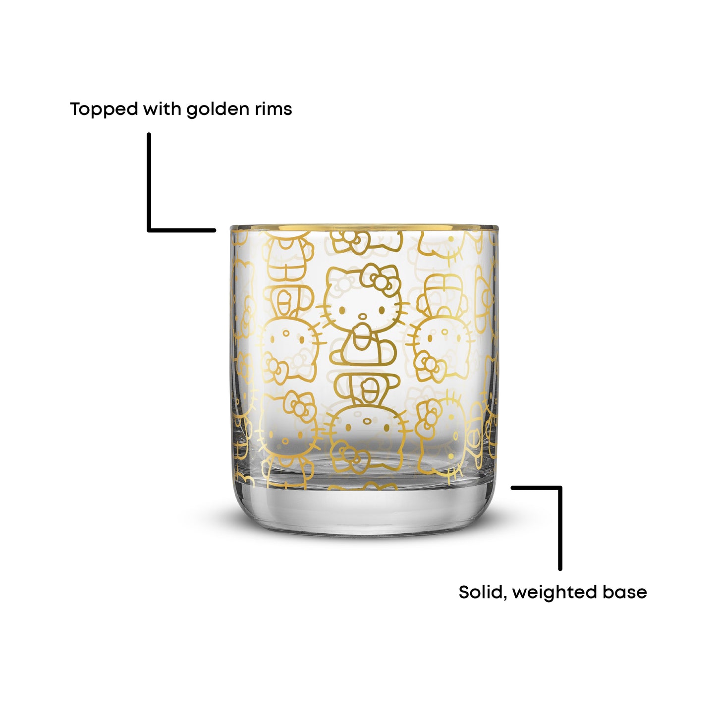 Hello Kitty® Charmed Short Glasses