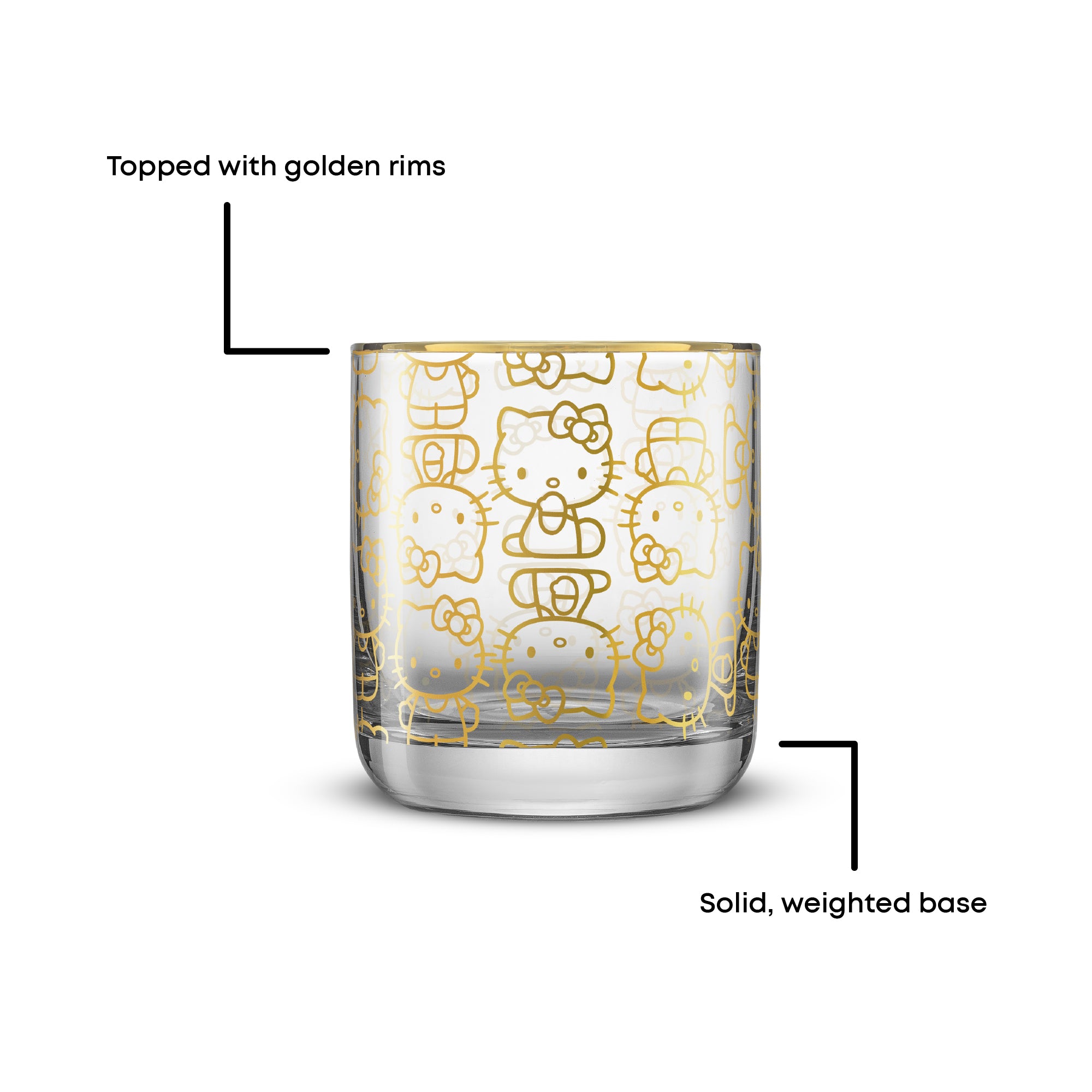 Hello Kitty® Charmed Short Glasses