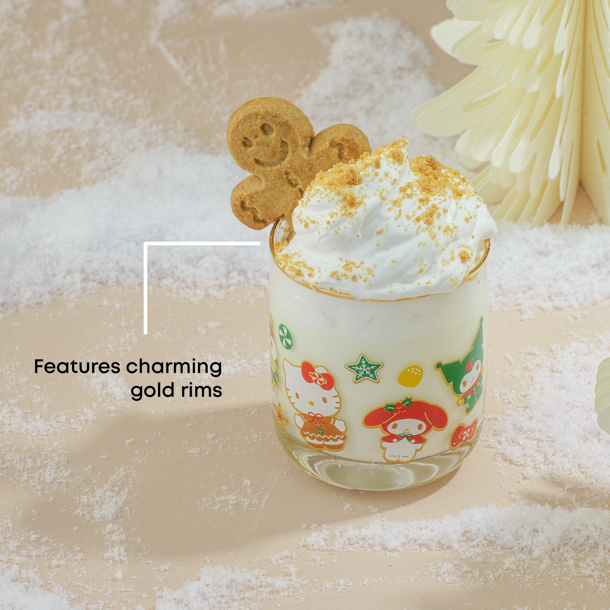 LINE FRIENDS クリスマス 限定グッズ 食器7点セット大中皿小鉢グラス