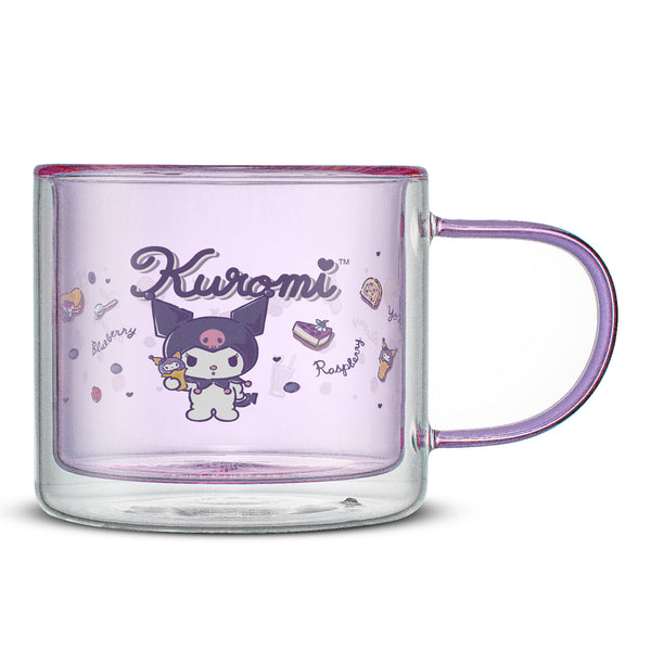 Sanrio Kuromi Double Wall Coffee Mug | JoyJolt