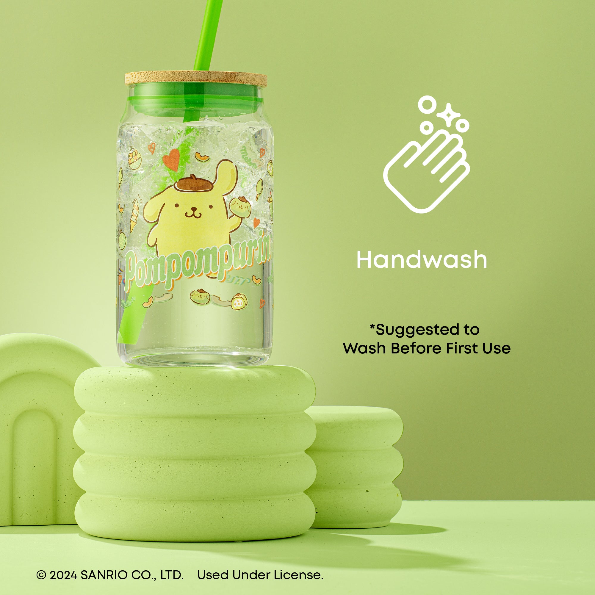 JoyJolt Hello Kitty and Friends Pompompurin Tumbler - Thumbnail 4