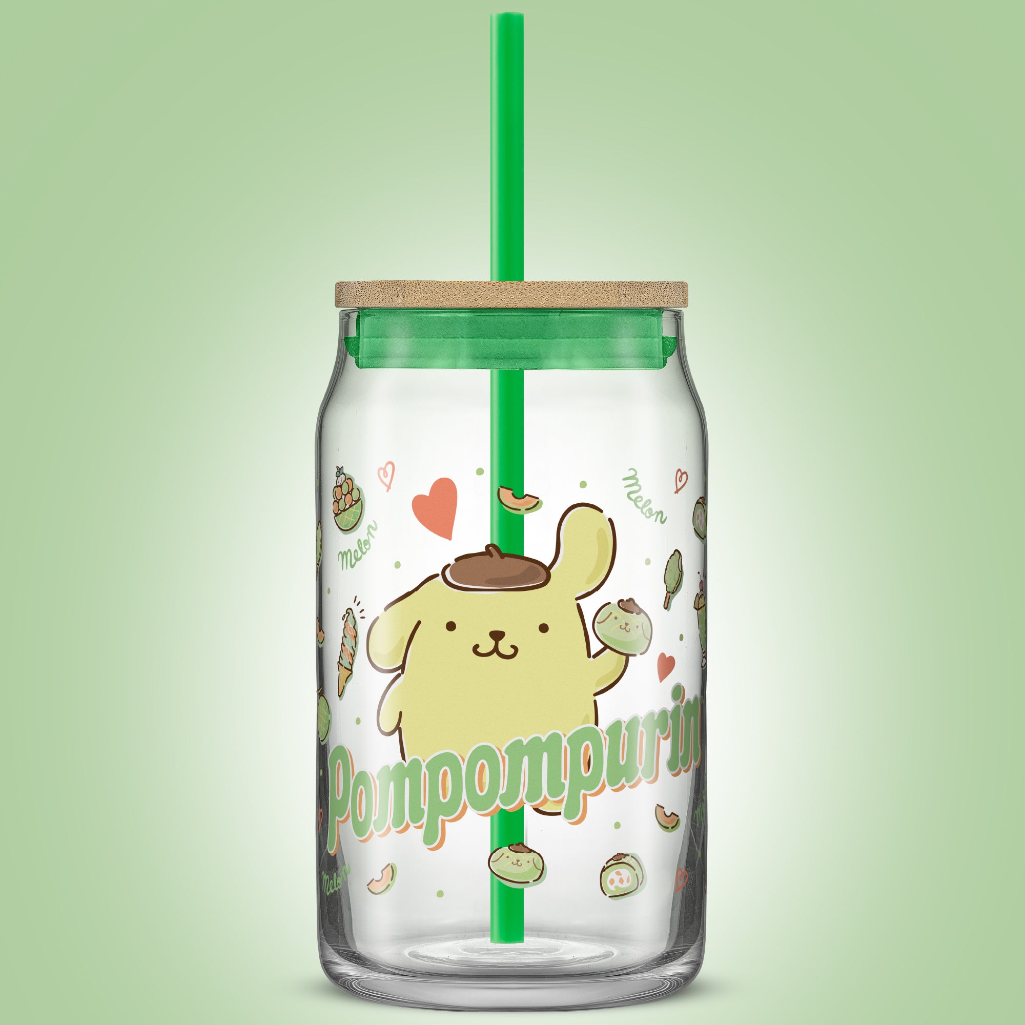 Hello Kitty® and Friends Favorite Flavor Pompompurin Glass Tumbler