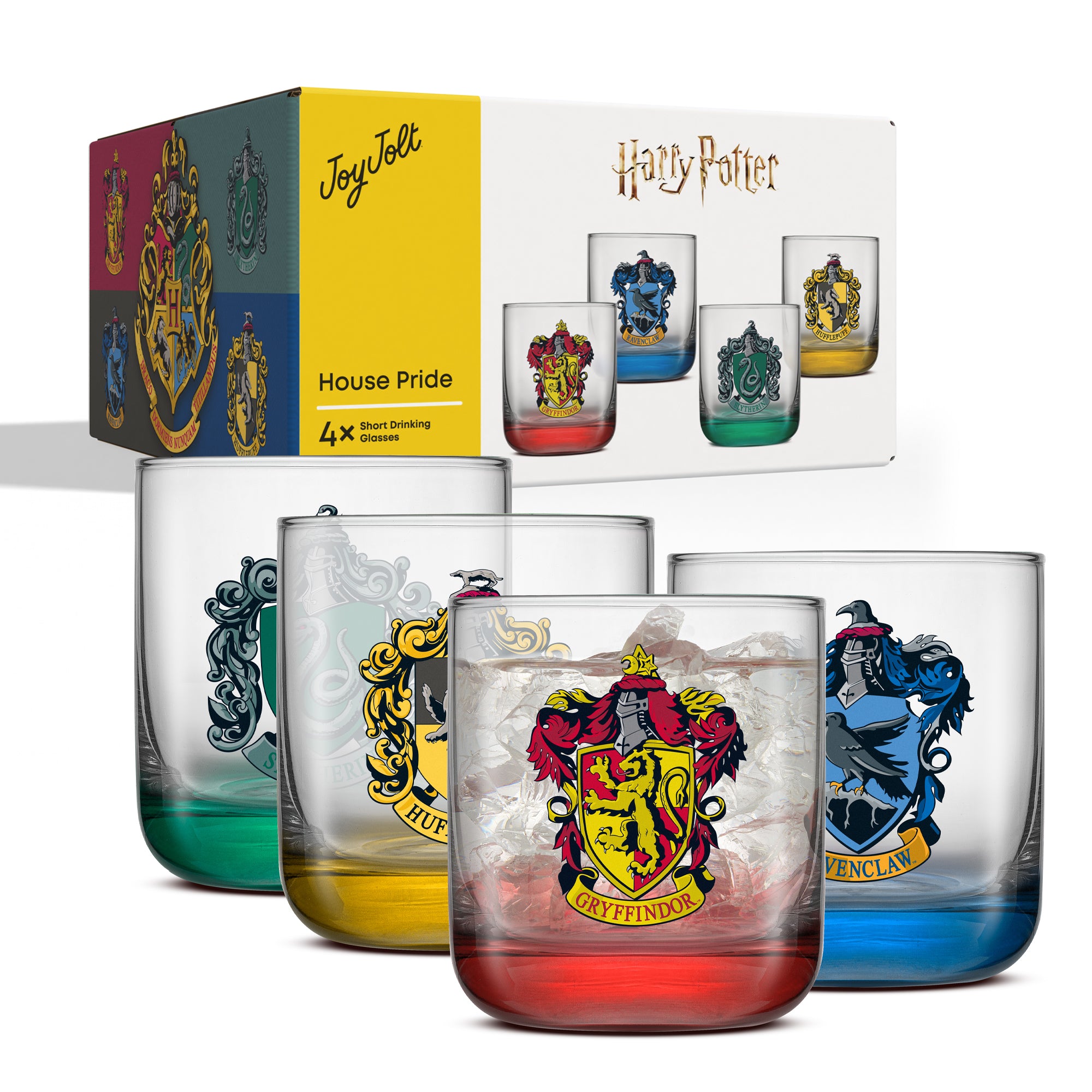 Harry Potter House Pride Short Drinking Glasses