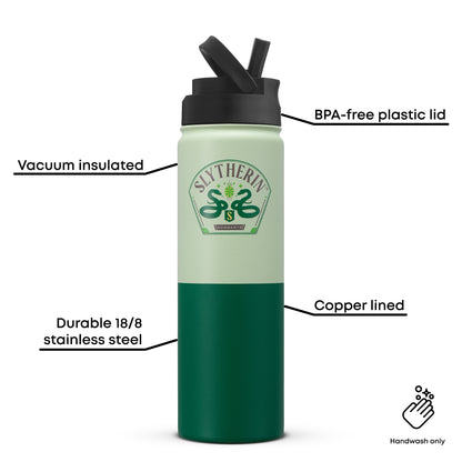 Harry Potter Slytherin Stainless Steel Water Bottle