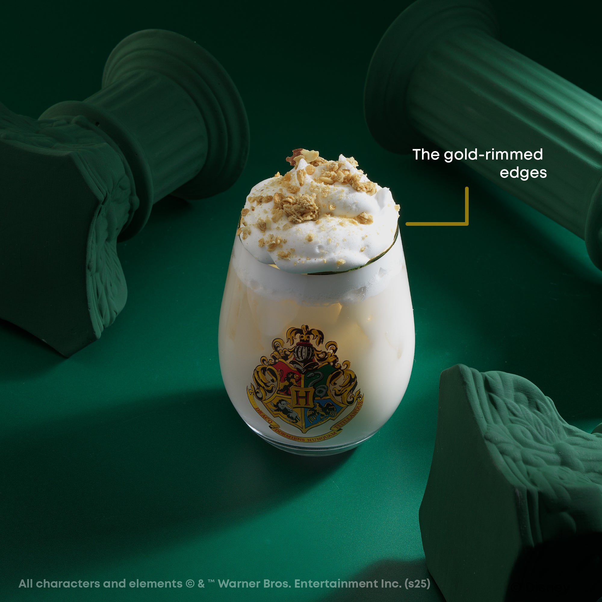 JoyJolt Harry Potter Hogwarts Heritage Drinking Glasses - Thumbnail 5