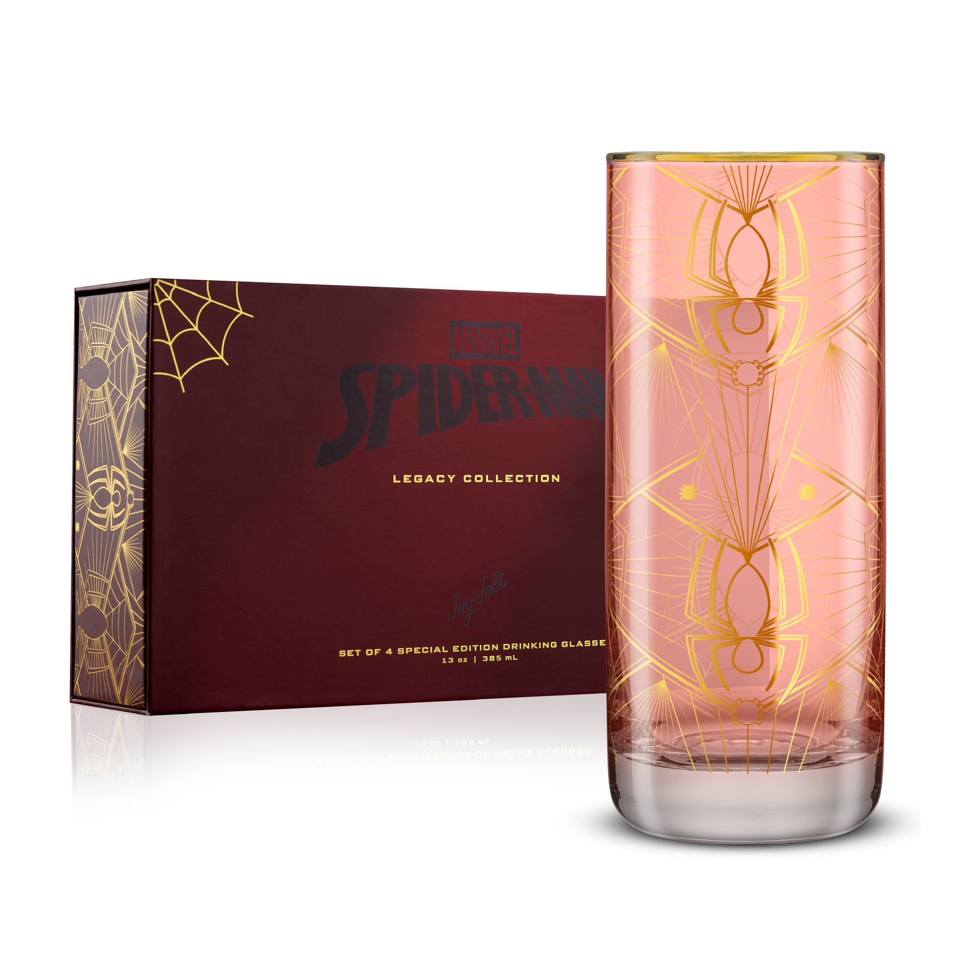 JoyJolt Spider-Man Legacy Glasses - Thumbnail 2