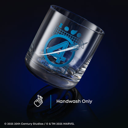 Fantastic Four Blueprint Short Glasses