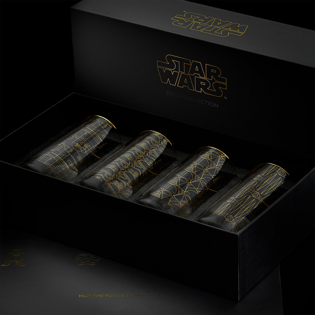 Star Wars™ Limited Edition Deco Collection Tall Glasses – JoyJolt