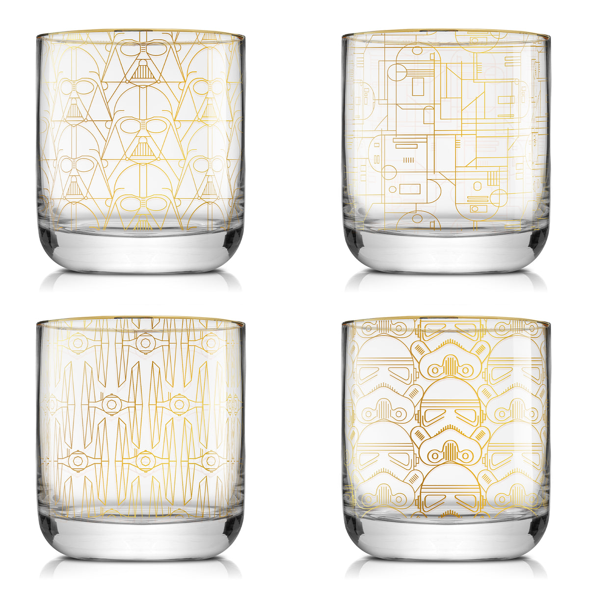 Star Wars™ Limited Edition Deco Collection Short Glasses – JoyJolt