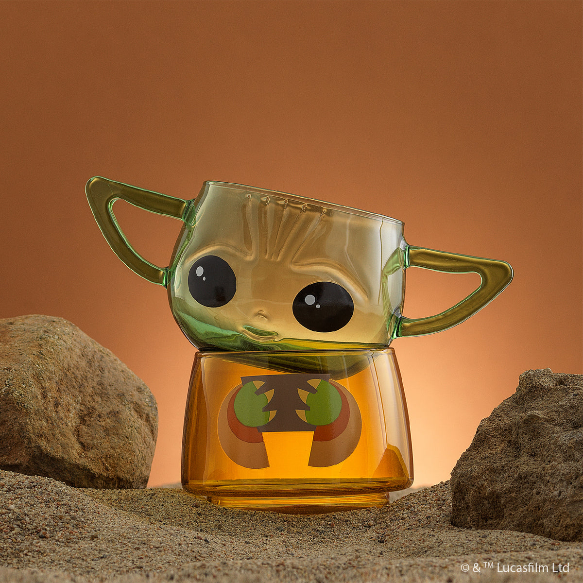 Star Wars™ Grogu 8oz Character Glasses – JoyJolt