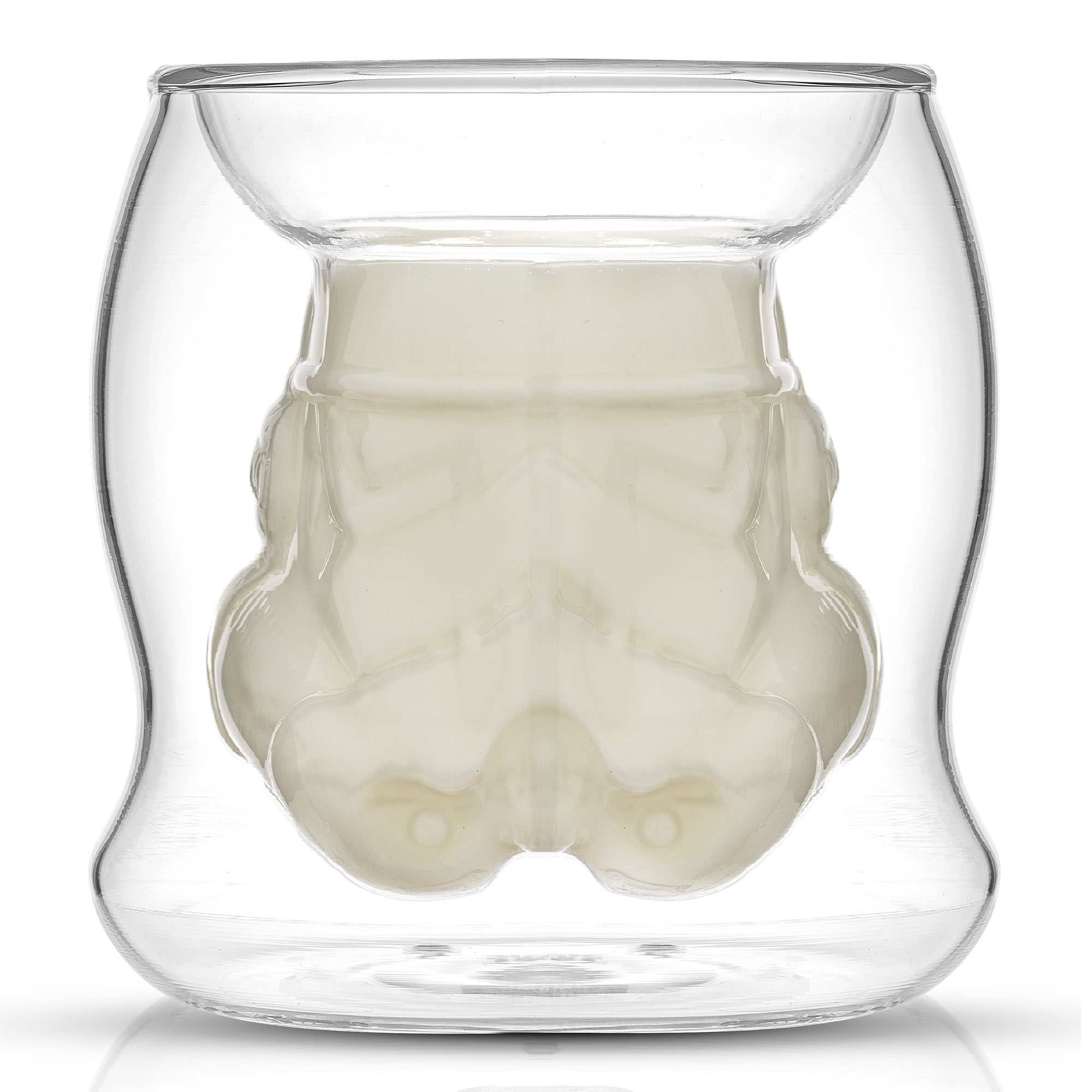Star Wars Stormtrooper 3D Helmet Double Wall Espresso Glass - Thumbnail 2
