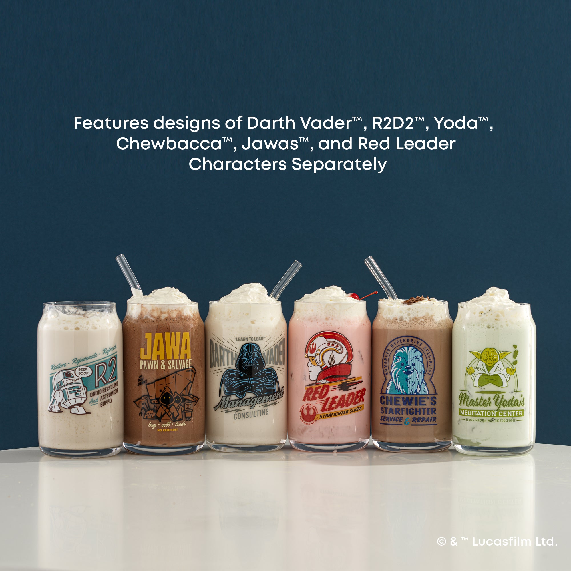 Star Wars™ Retro Vintage Tumbler Glasses