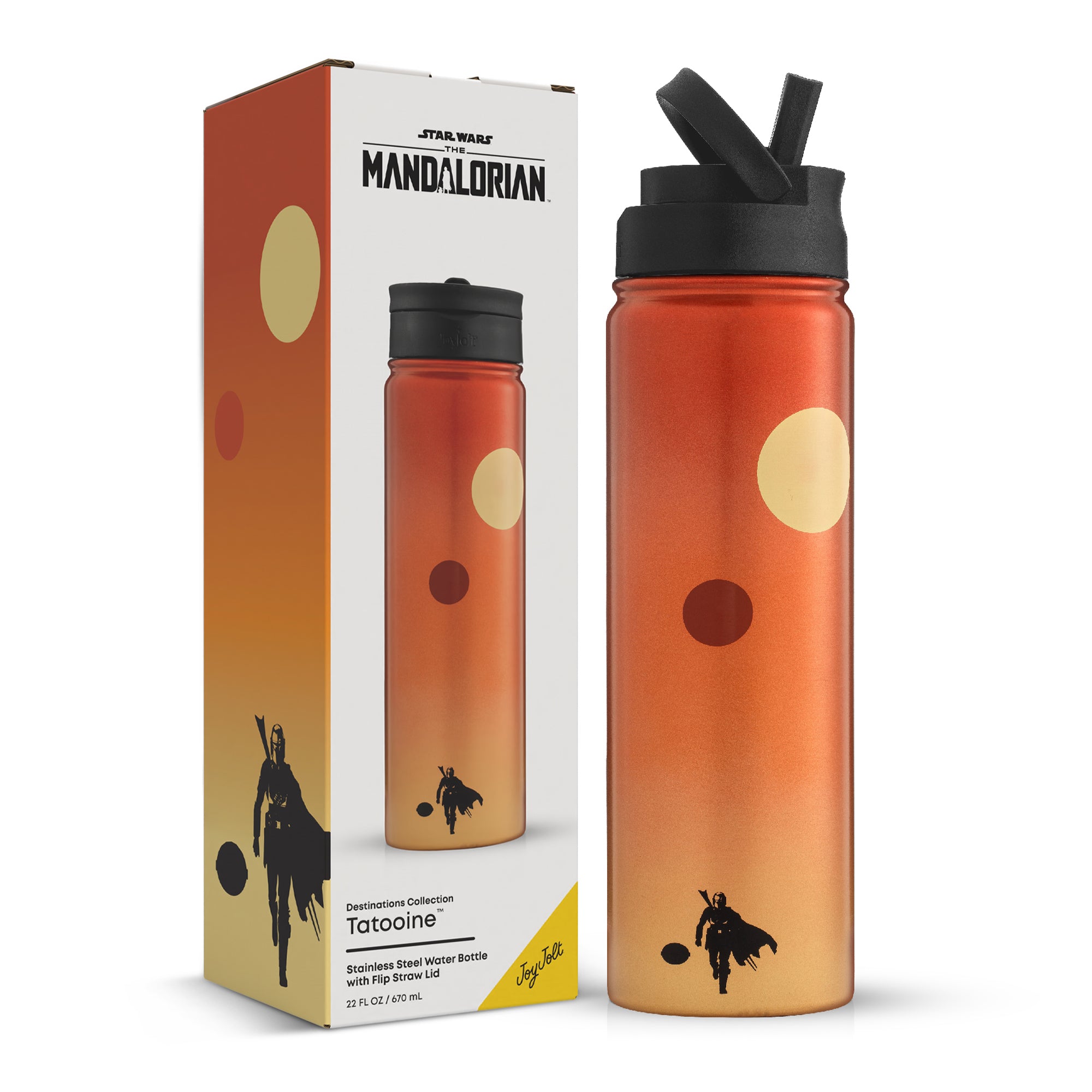 Star Wars The Mandalorian Destinations Collection Tatooine Vacuum Insulated Water Bottle - Thumbnail 2