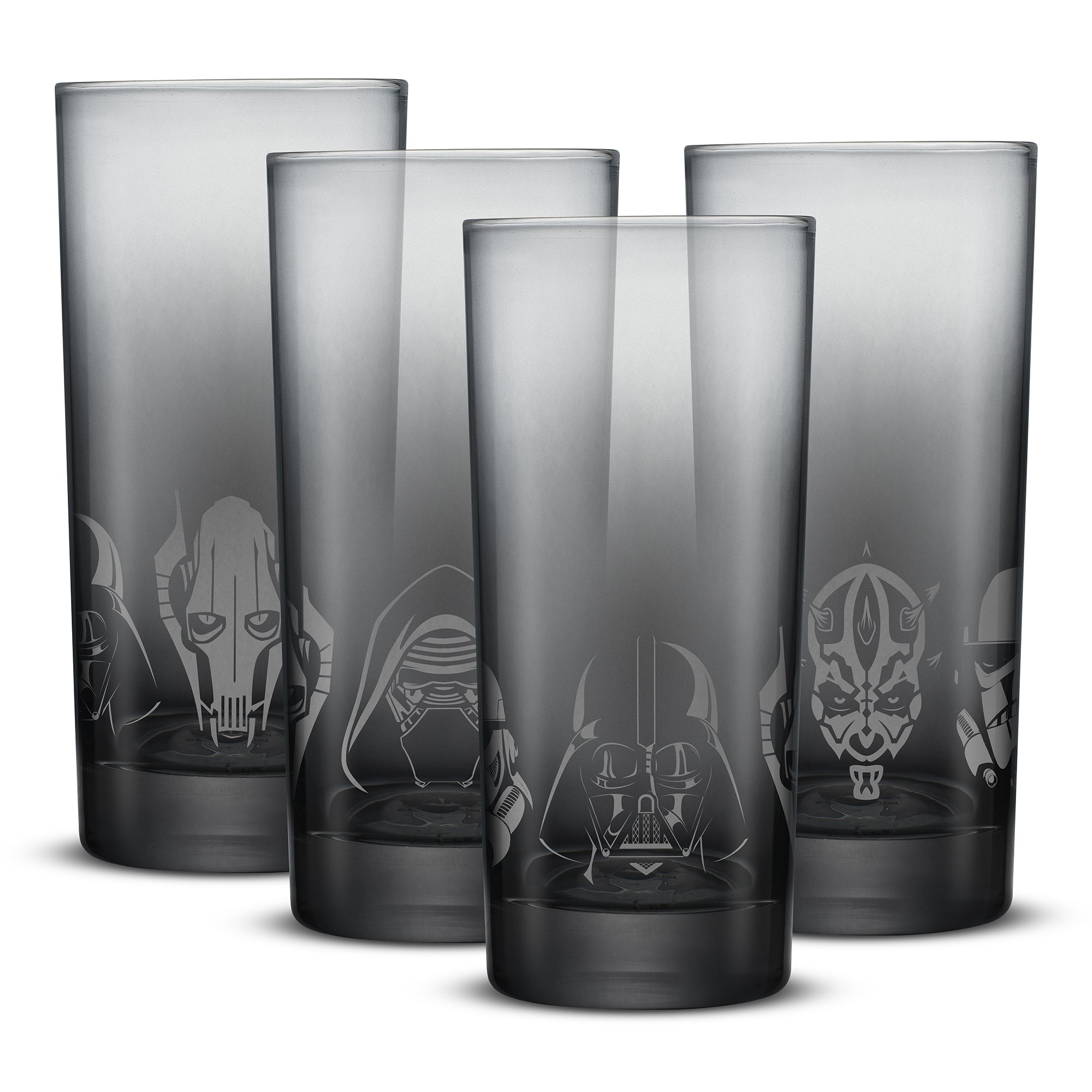 Star Wars Dark Side Tall Drinking Glasses