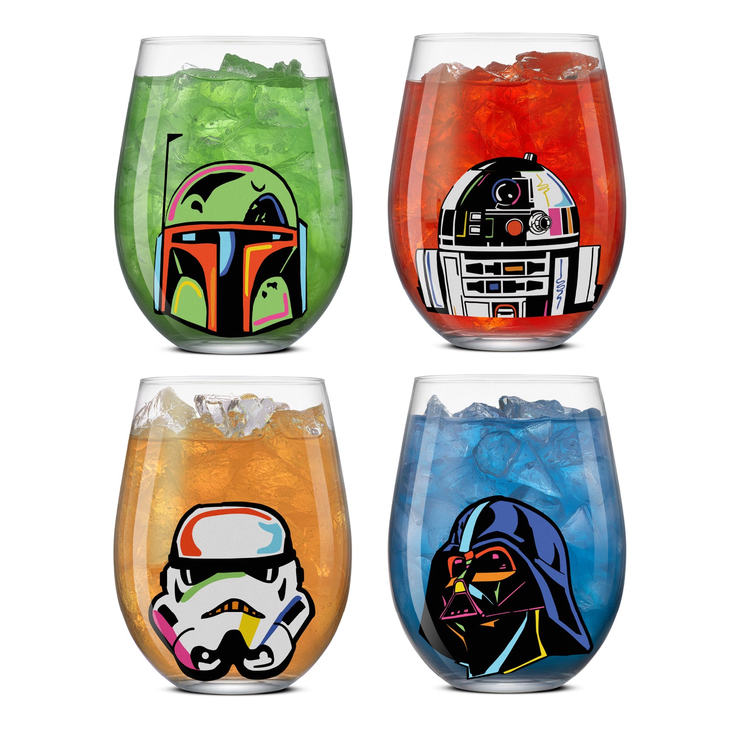 Star Wars™ Cosmic Color Stemless Drinking Glasses