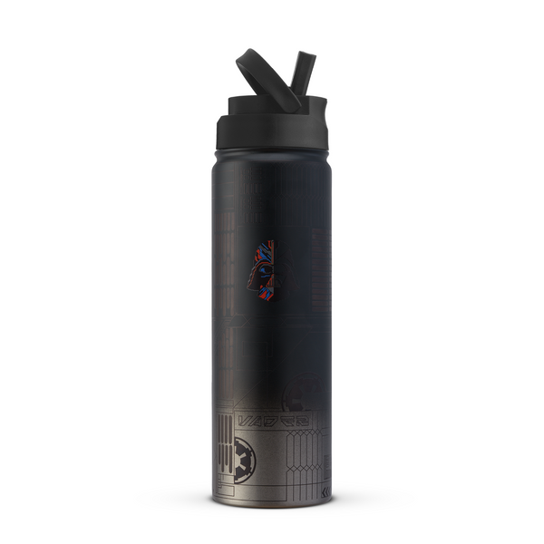 Star Wars™ Linear Darth Vader™ Stainless Steel Water Bottle | JoyJolt
