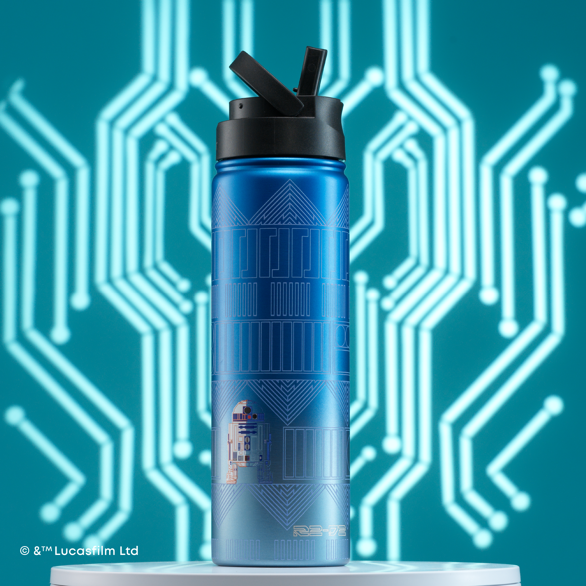 Star Wars™ Linear R2-D2™ Stainless Steel Water Bottle