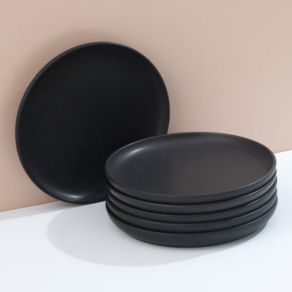 Mesa 6-Piece Stoneware Salad Plates Set