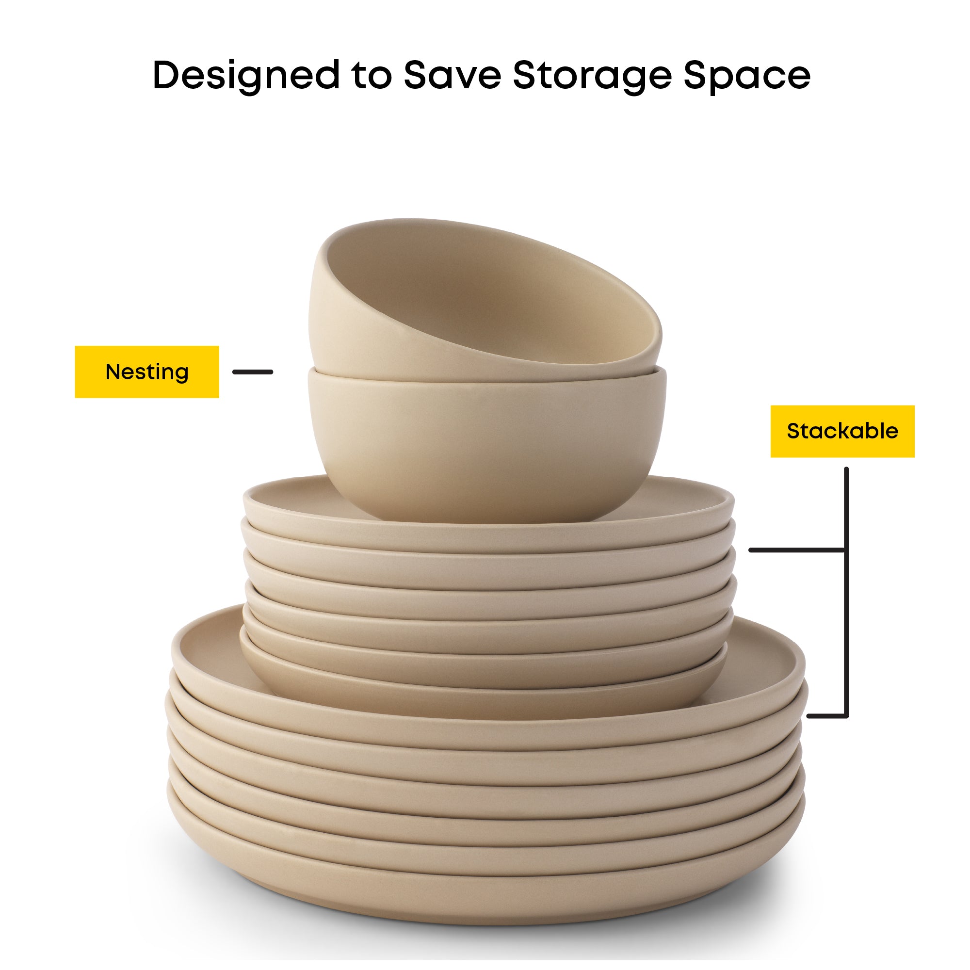 Soup Bowls | 6-Piece Stoneware Soup Bowls Set – JoyJolt