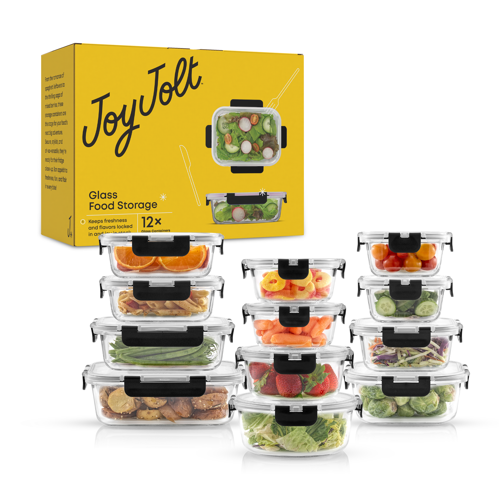JoyJolt Joyful Storage Containers - Thumbnail 4