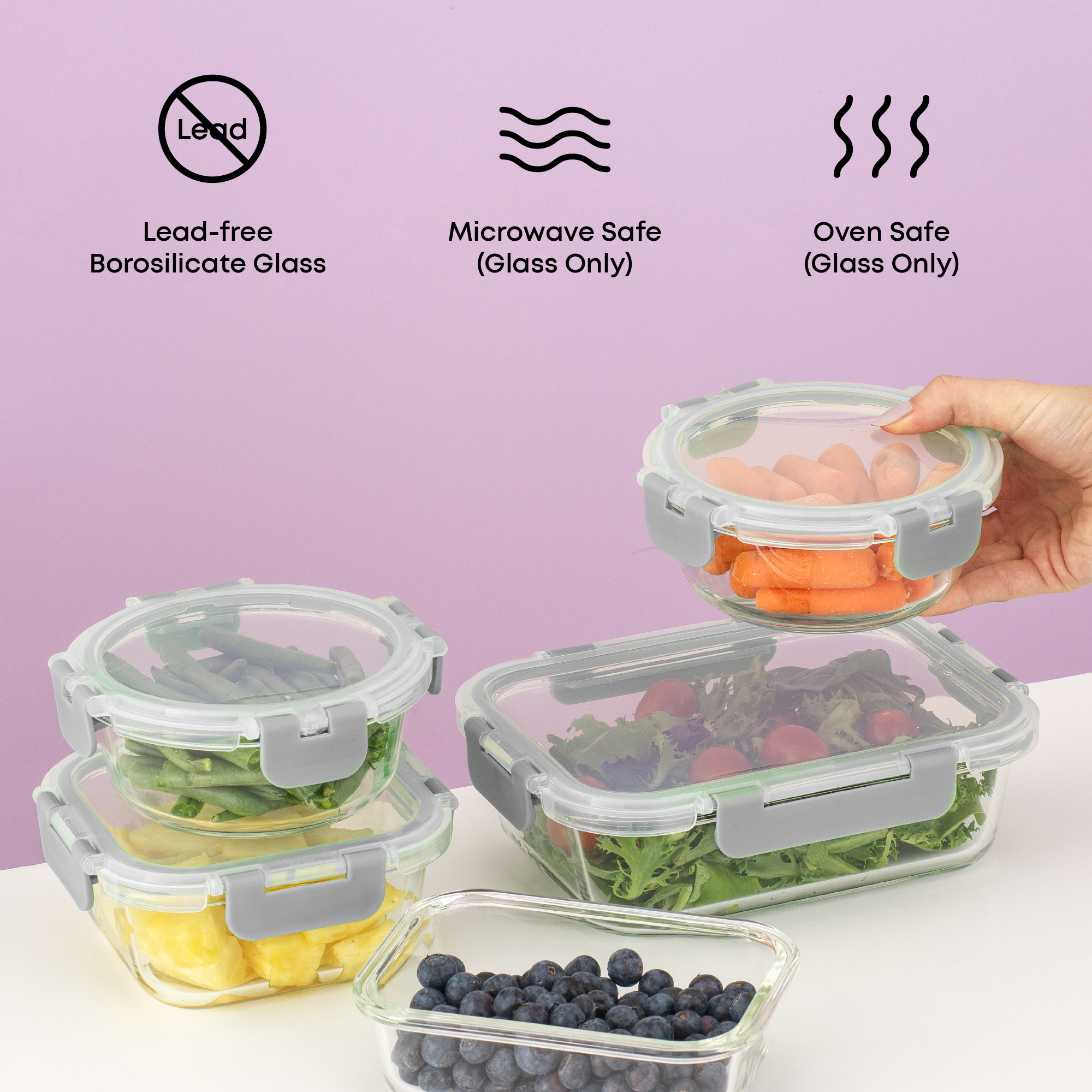 JoyJolt Joyful Storage Containers - Thumbnail 4