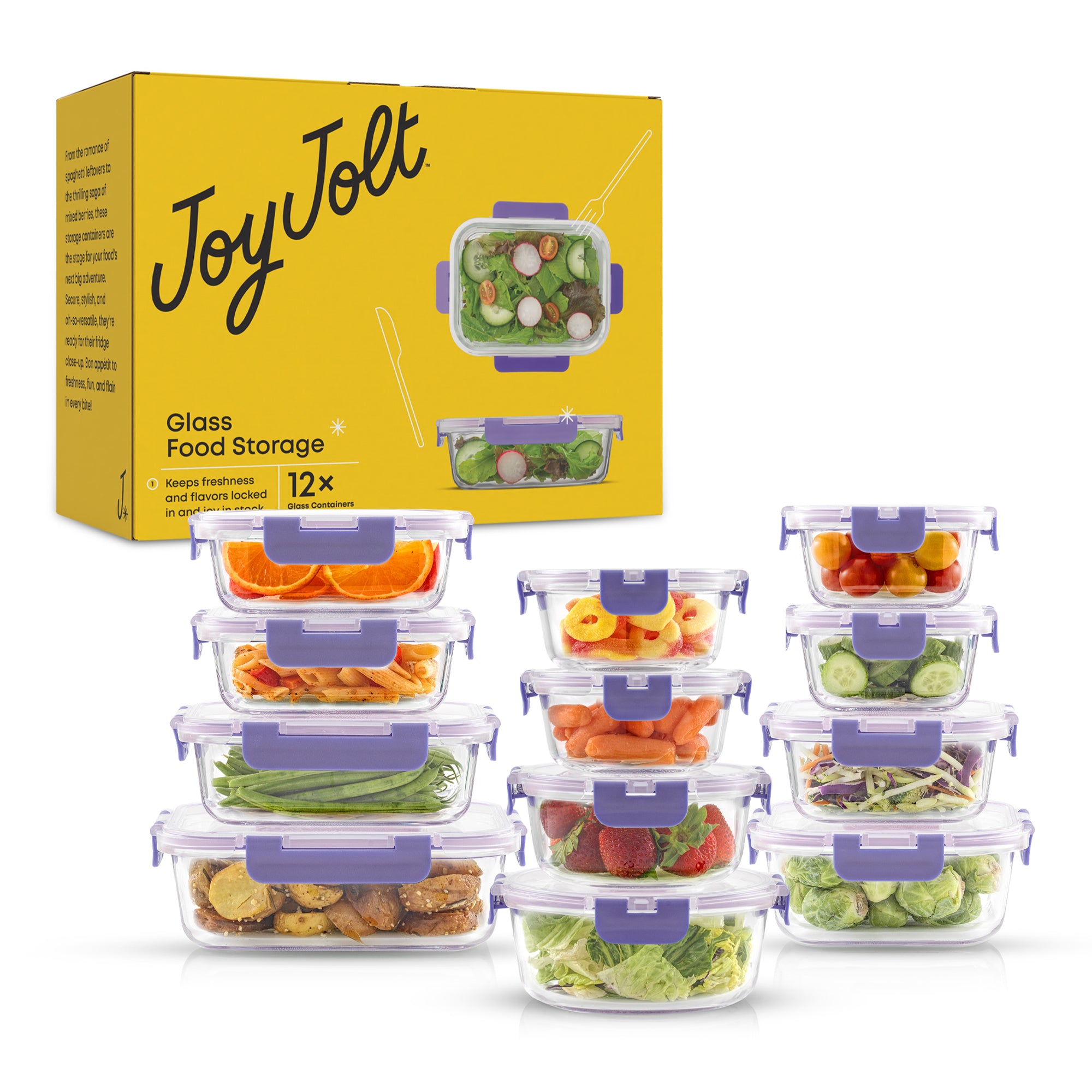 JoyJolt Joyful Storage Containers - Thumbnail 2